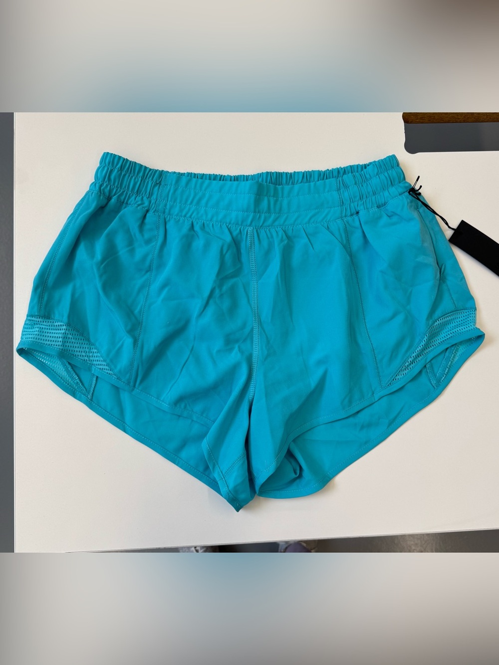 Savvi Women’s Teal Active Running Shorts ❗️WITH POCKET❗️Sz Medium